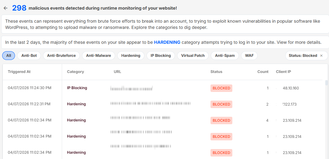 Bluehost Malware Protection - ThreatShield